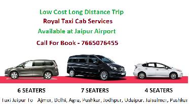 Car Taxi On Rent â€“ Royal Taxi Cabs Available for Anywhere from Jaipur Airport